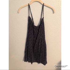 Star Back Tied Dress